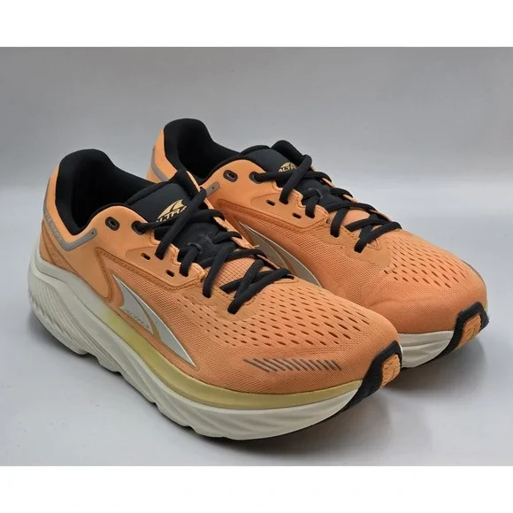 Altra Men's 10.5 Via Orange Lace Up Low Top Running Shoes Sneakers ALOA82BW013